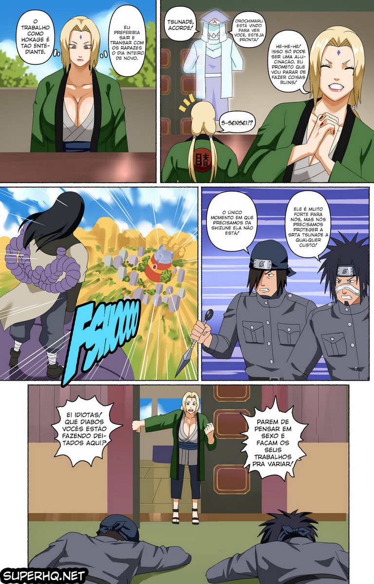 Tsunade and Her Assistants
