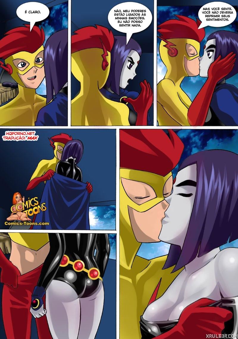 Raven x Kid Flash