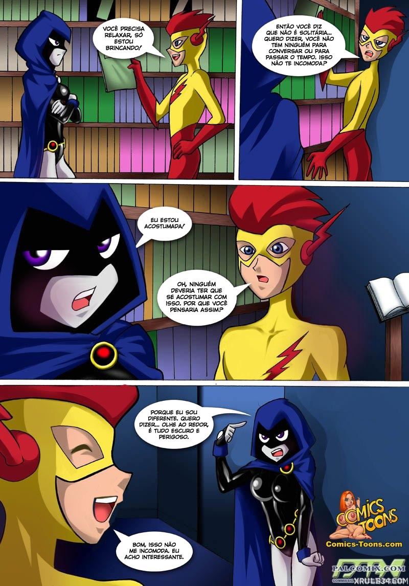 Raven x Kid Flash